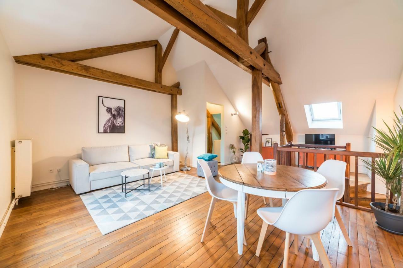 Newcenter Duplex Daire Auxerre Dış mekan fotoğraf